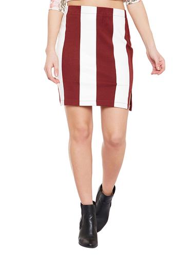multicolored striped pencil skirt - 14897826 - Very Small Image - 1