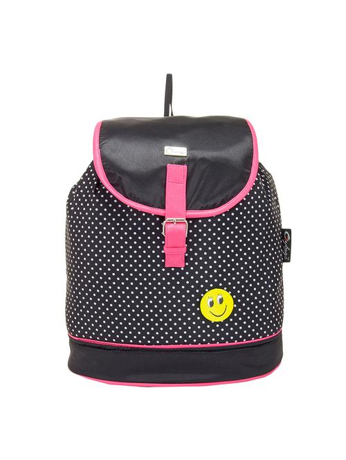 black leatherette backpack - 14898484 - Standard Image - 1