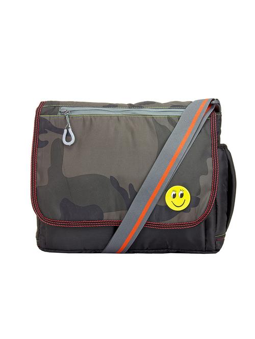 black polyester regular sling bag - 14898502 - Very Small Image - 1