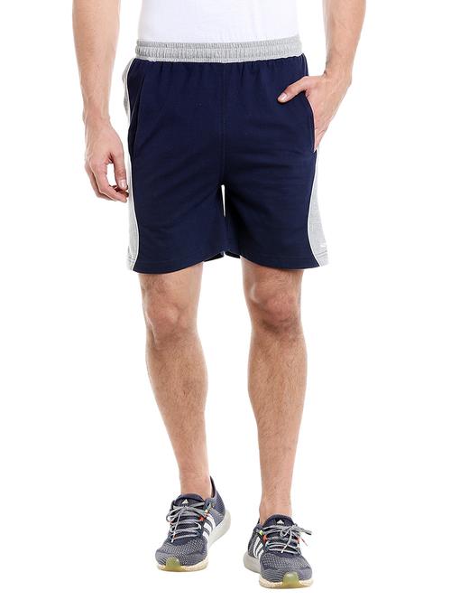 navy blue polyester shorts - 14899758 - Very Small Image - 1