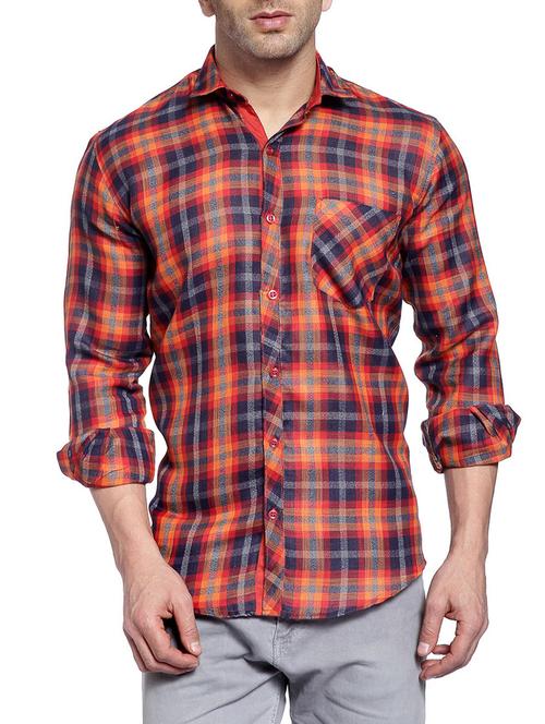 multi cotton casual shirt - 14899899 - Very Small Image - 1