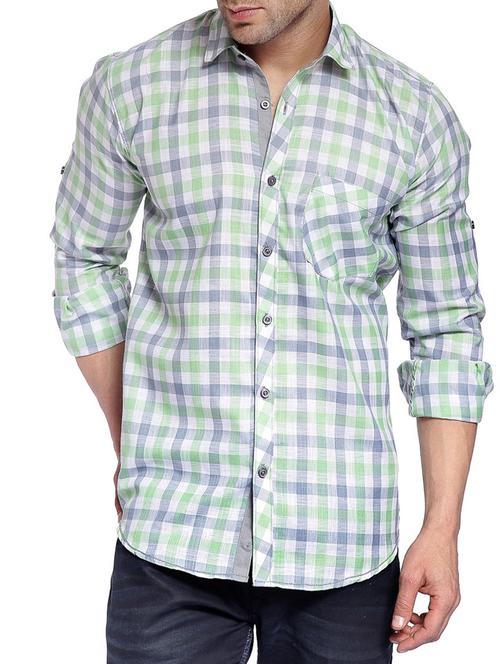 multi cotton casual shirt - 14899933 - Standard Image - 1