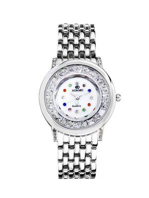 adamo enchant day & date couple combo wrist watch 9151sm01-85sm01 - 14900272 - Standard Image - 4