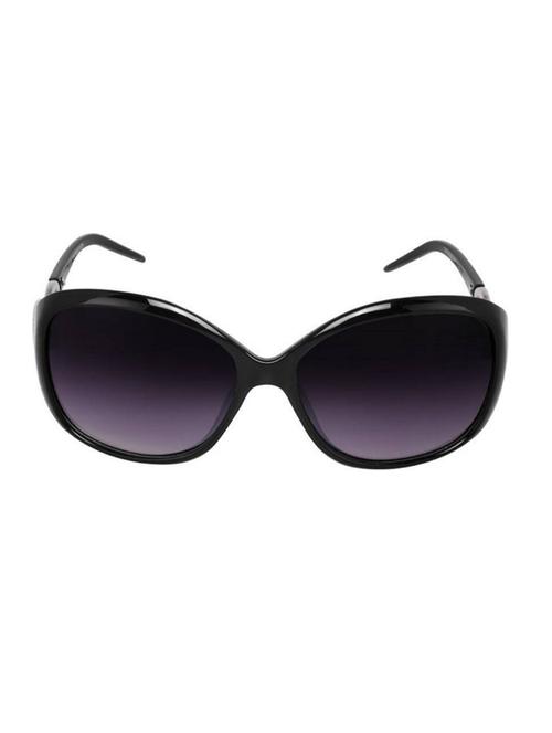 Dervin Black Frame Black Lens Over Sized Sunglasses for Women - 14900465 - Very Small Image - 1