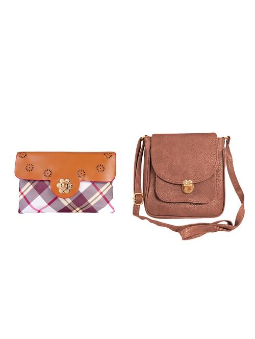 multi colored leatherette handbag - 14900471 - Very Small Image - 1