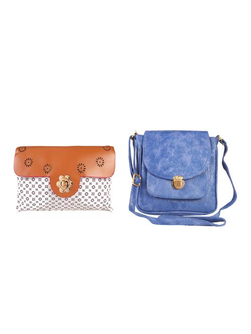 multi colored leatherette handbag - 14900472 - Very Small Image - 1