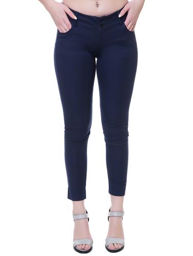 navy blue flat front trouser - 14901732 - Very Small Image - 1