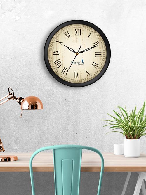 Glass Round Shape Wall Clock - 14901827 - Very Small Image - 1