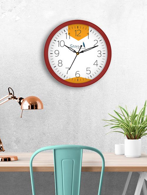 Glass Round Shape Wall Clock - 14901830 - Standard Image - 1