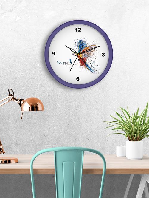 Glass Round Shape Wall Clock - 14901844 - Standard Image - 1