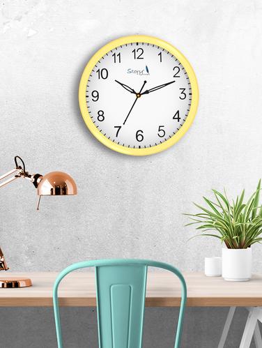 Glass Round Shape Wall Clock - 14901846 - Very Small Image - 1