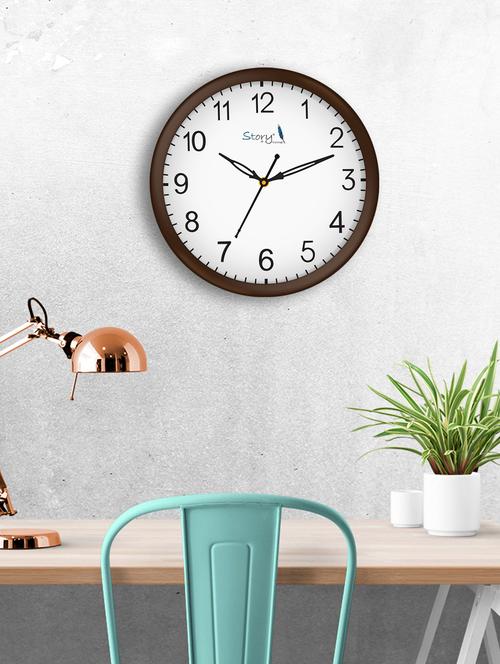 Glass Round Shape Wall Clock - 14901848 - Standard Image - 1