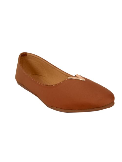 brown slip on ballerina - 14902422 - Standard Image - 1