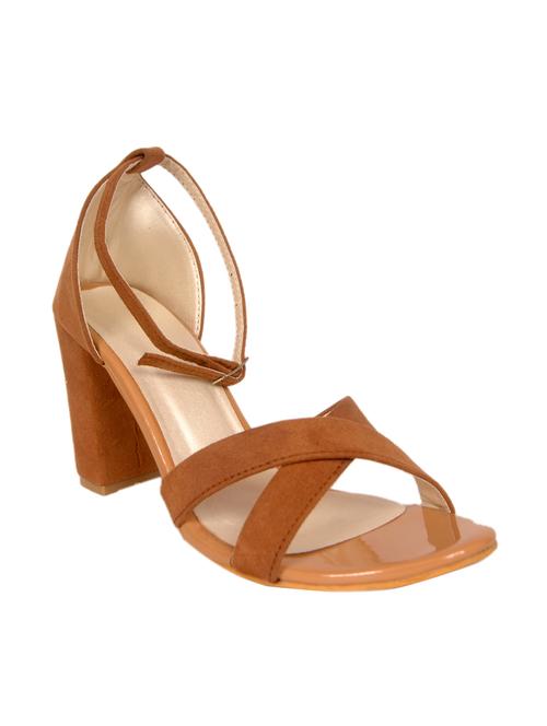 tan ankle strap sandal - 14902443 - Standard Image - 1