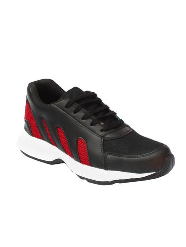 black Leatherette sport shoe - 14902455 - Very Small Image - 1
