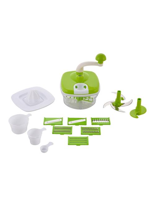 Manual Food Processor - Chopper, Blender, Atta Maker, Dough Maker, Blander, Chop N Churn, Hand Juicer, Slicer, Grater - 14902460 - Very Small Image - 1