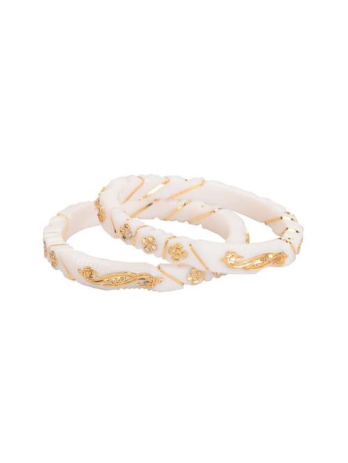 white brass bangle - 14902541 - Very Small Image - 1
