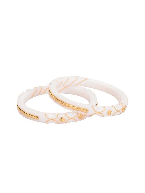 white brass bangle - 14902542 - Very Small Image - 1
