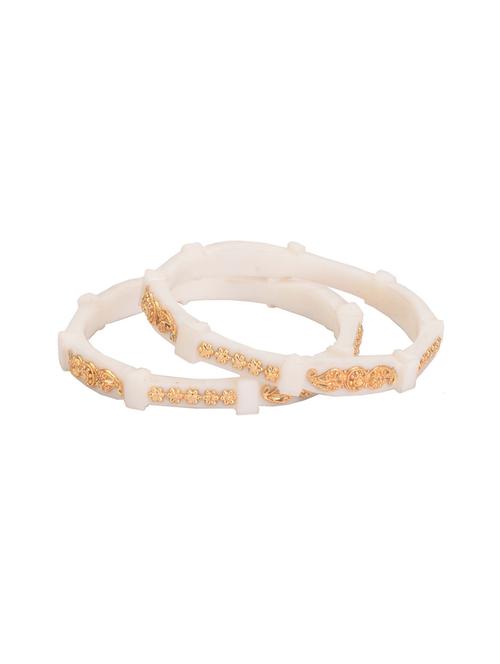 white brass bangle - 14902543 - Very Small Image - 1