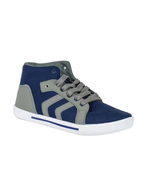 blue & grey Canvas sneaker - 14902625 - Very Small Image - 1