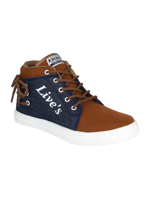 multi colored Canvas lace up sneaker - 14902639 - Very Small Image - 1