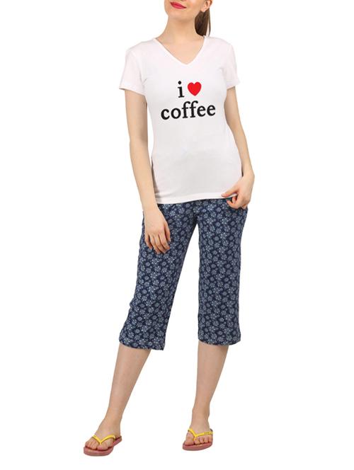 multi colored nightwear capri set - 14902758 - Very Small Image - 1
