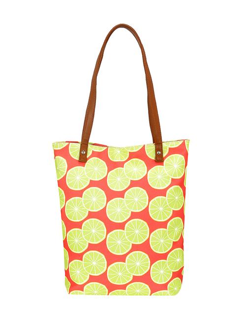 yellow canvas regular shopping bag - 14902950 - Standard Image - 1