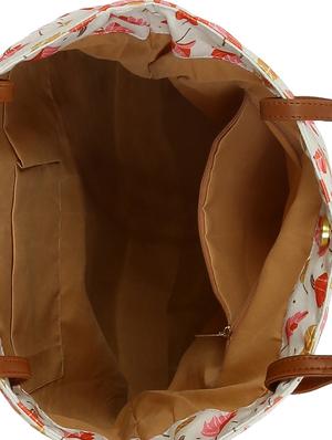 white canvas regular shopping bag - 14902954 - Standard Image - 3