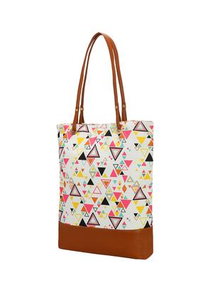 white canvas regular shopping bag - 14902957 - Standard Image - 4