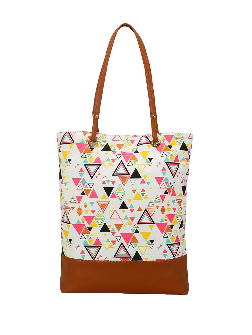 white canvas regular shopping bag - 14902957 - Zoom Image - 1