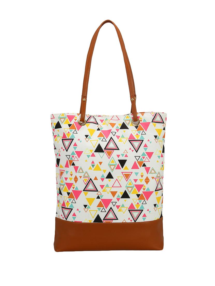 white canvas regular shopping bag - 14902957 - Zoom Image - 2
