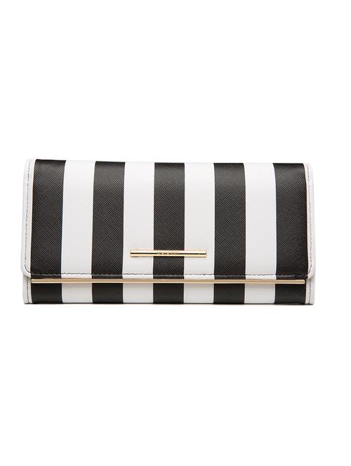 black leatherette wallet - 14902970 - Standard Image - 1