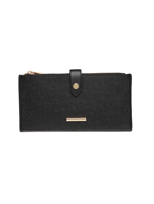 black leatherette wallet - 14902988 - Standard Image - 1
