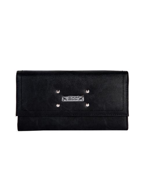 black leatherette wallet - 14903044 - Very Small Image - 1