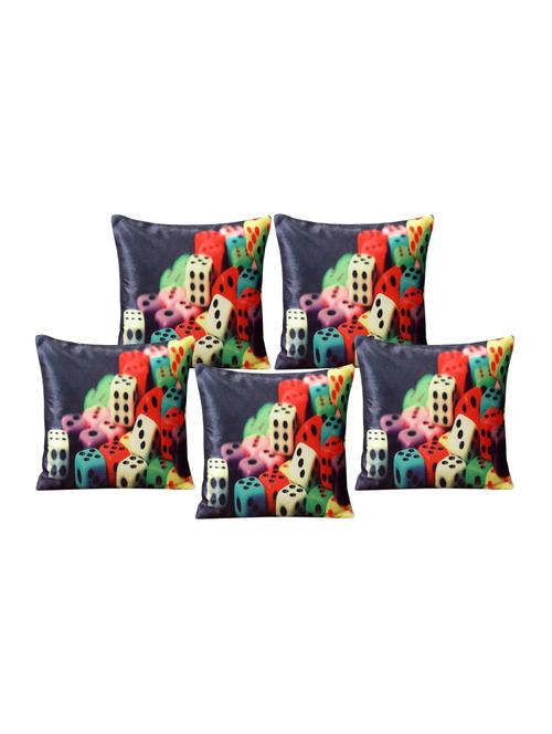 Modern Attractive Cushion Cover Set Of 5 (16x16) - 14903256 - Very Small Image - 1