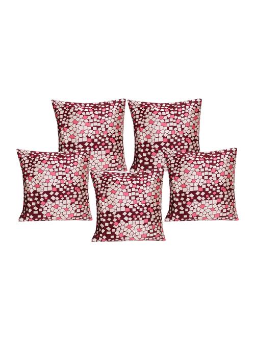 Modern Attractive Cushion Cover Set Of 5 (16x16) - 14903258 - Very Small Image - 1