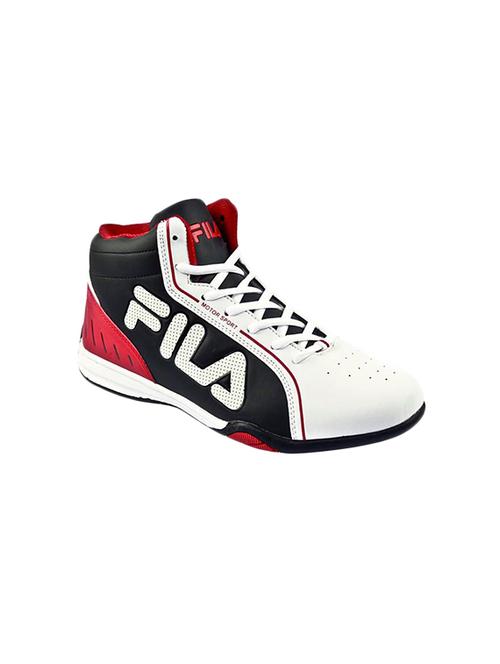 white leatherette sport shoe - 14903307 - Standard Image - 1