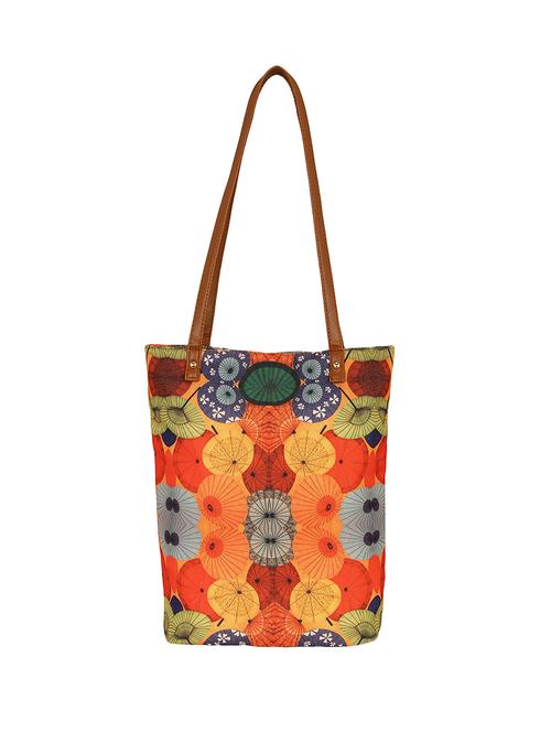 orange canvas regular tote - 14903380 - Standard Image - 1