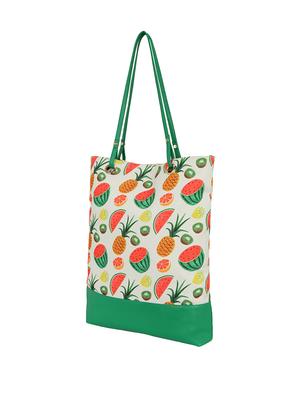 white canvas regular tote - 14903382 - Standard Image - 4