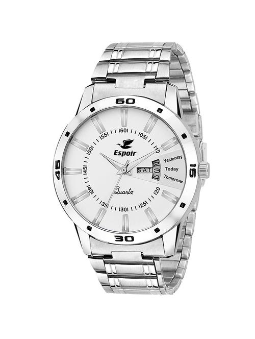 Espoir Analog White Dial Men's Watch - Luke002 - 14903414 - Very Small Image - 1