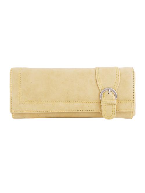 beige leatherette clutch - 14903428 - Standard Image - 1