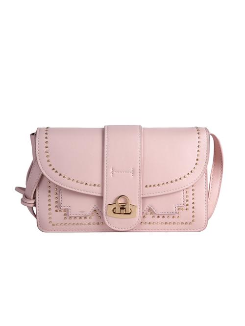 pink leatherette regular sling bag - 14903551 - Very Small Image - 1