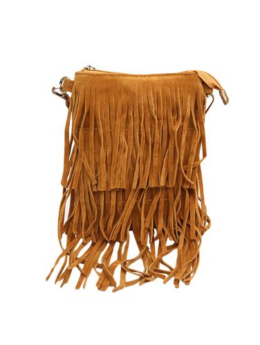 yellow leatherette regular sling bag - 14903563 - Very Small Image - 1