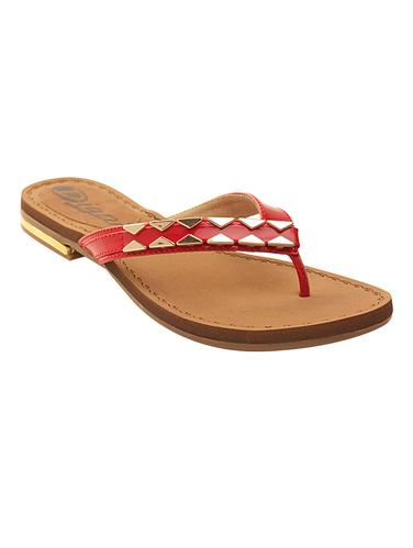 red toe separator sandal - 14903751 - Very Small Image - 1