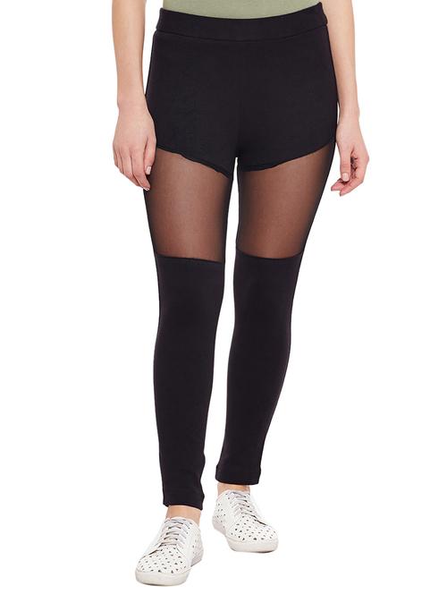 black solid jeggings - 14904083 - Very Small Image - 1