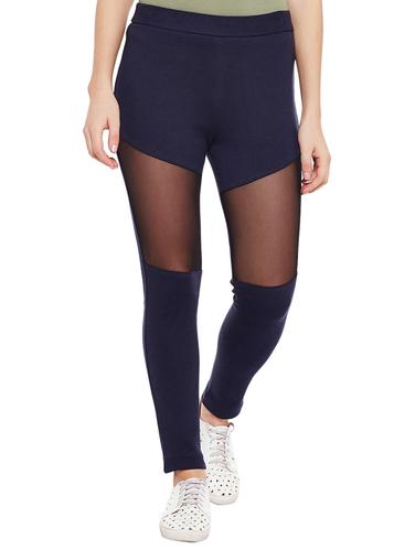 navy blue cotton jeggings - 14904084 - Very Small Image - 1