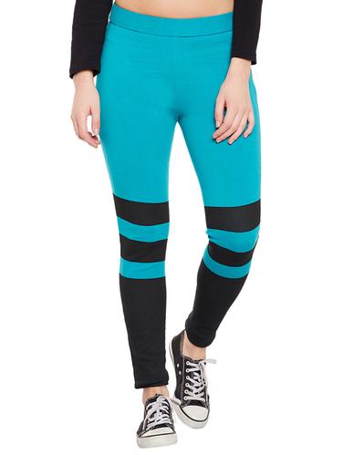 blue cotton jeggings - 14904089 - Very Small Image - 1