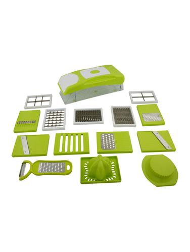 Chipser 15 In 1 Quick Vegetable Cutter, Chopper, Slicer, Dicer, Grater - 14904799 - Very Small Image - 1