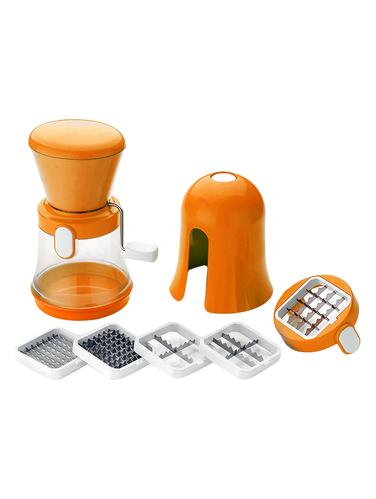6 In 1 Multi Chipser Slicer, Chopper, Dicer ,Chilly & Nuts Cutter - 14904807 - Very Small Image - 1