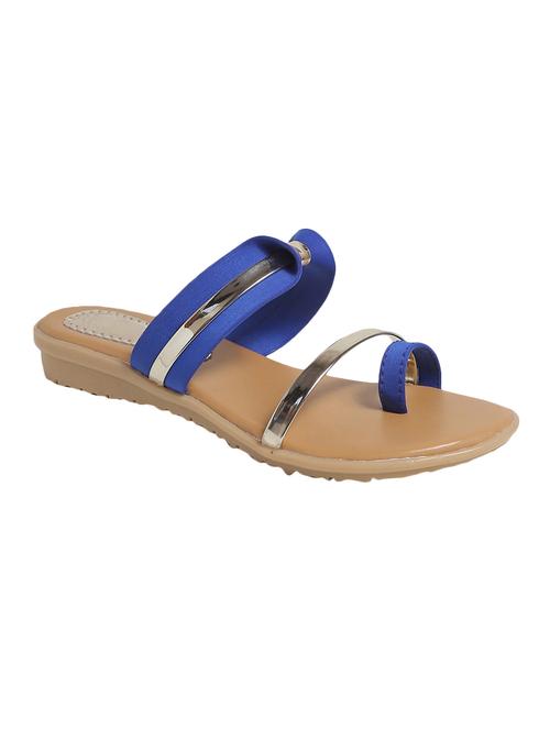 blue one toe sandal - 14904930 - Standard Image - 1